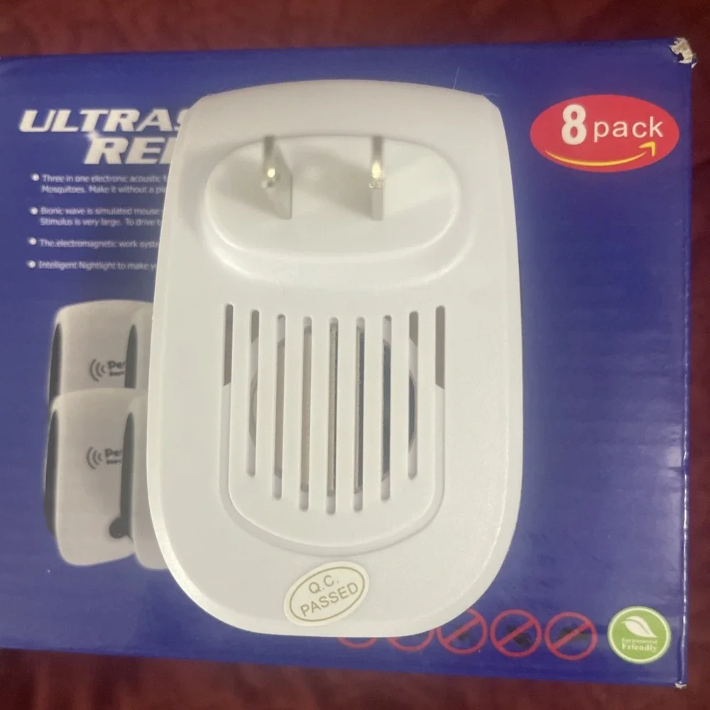 Ultrasonic Pest Repeller - 8 Pack - New One Plug One Room , Safe And Effective